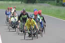Handcycle race. Picture copyright Astrid Tesselaar 